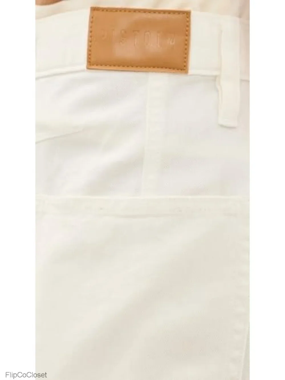 Pistola Kimora High Rise Linen Blend Casual Shorts Size 29